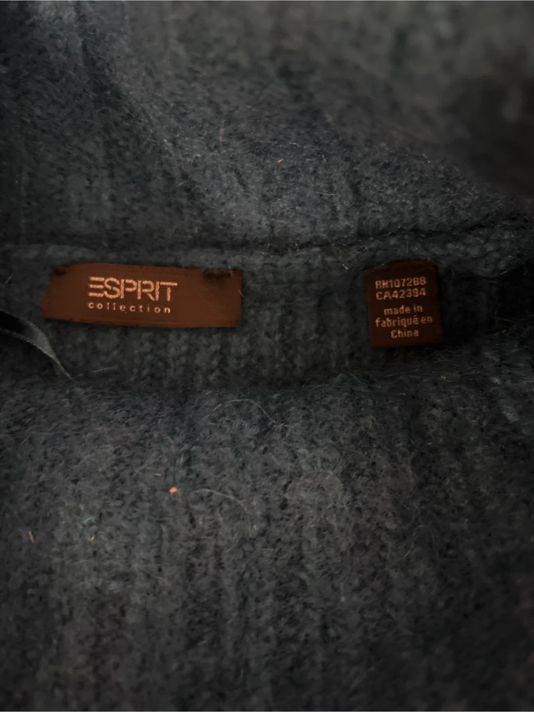 #gifting Esprit Collection Blue Turtleneck Sweater Dress - photo 2