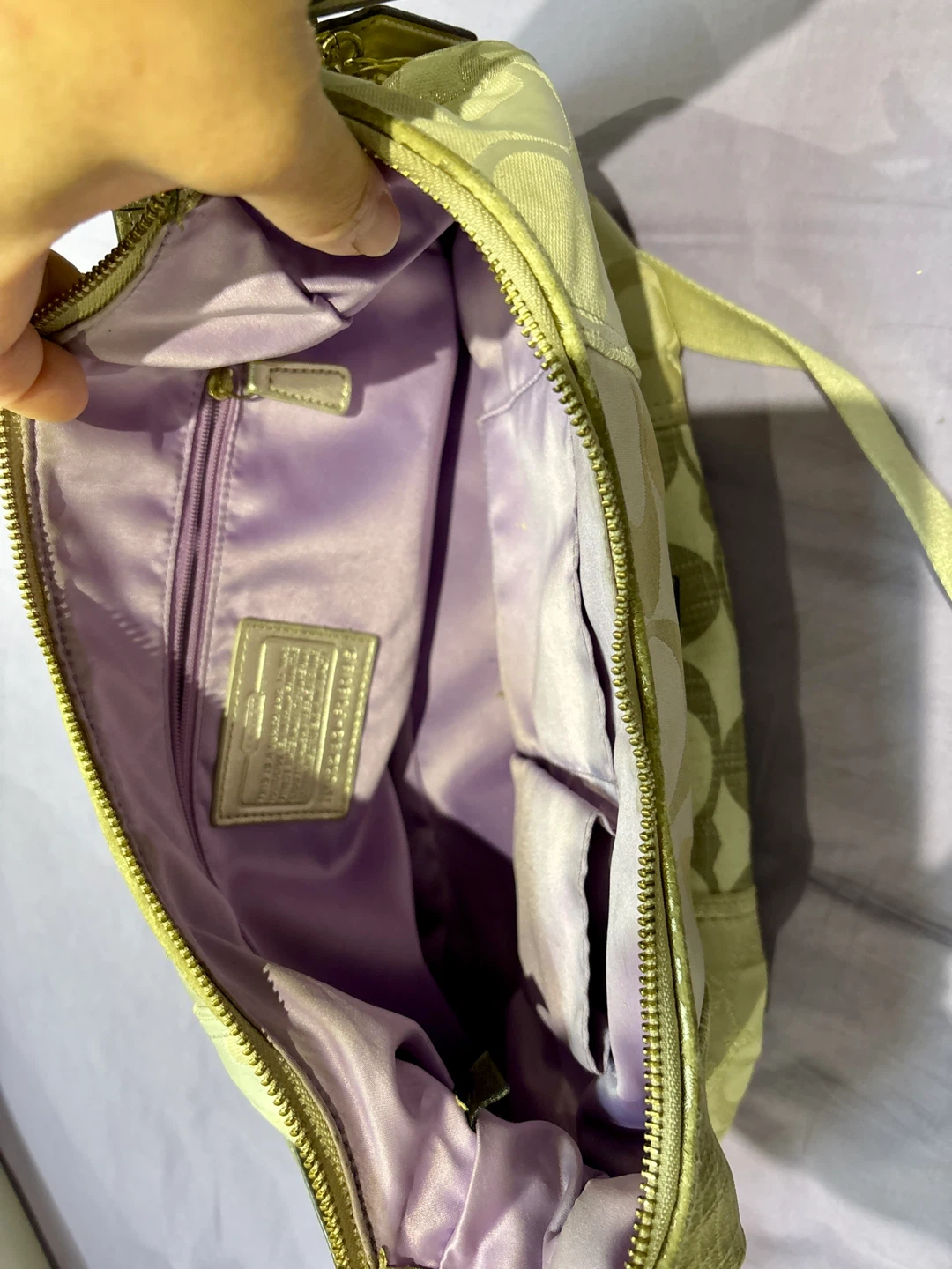 Coach Patchwork Hobo Bag F19195 - photo 4