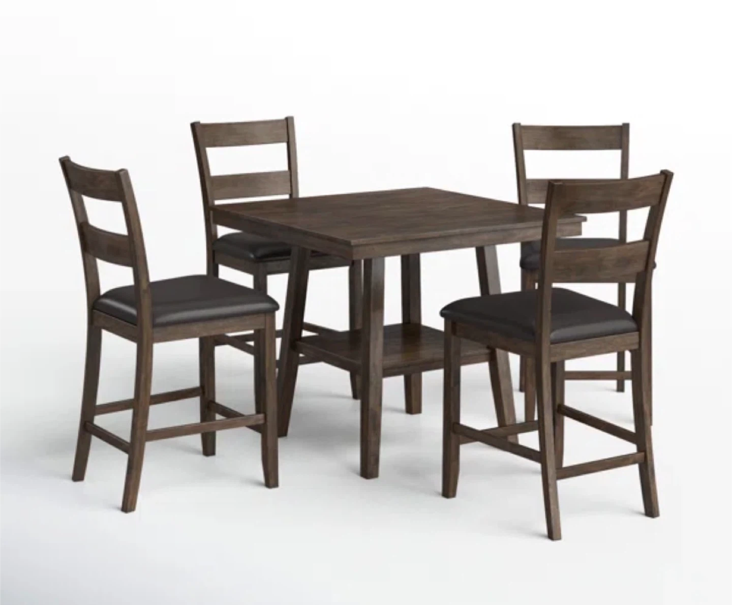 Counter Height Dining Table with 4 Chairs - photo 4