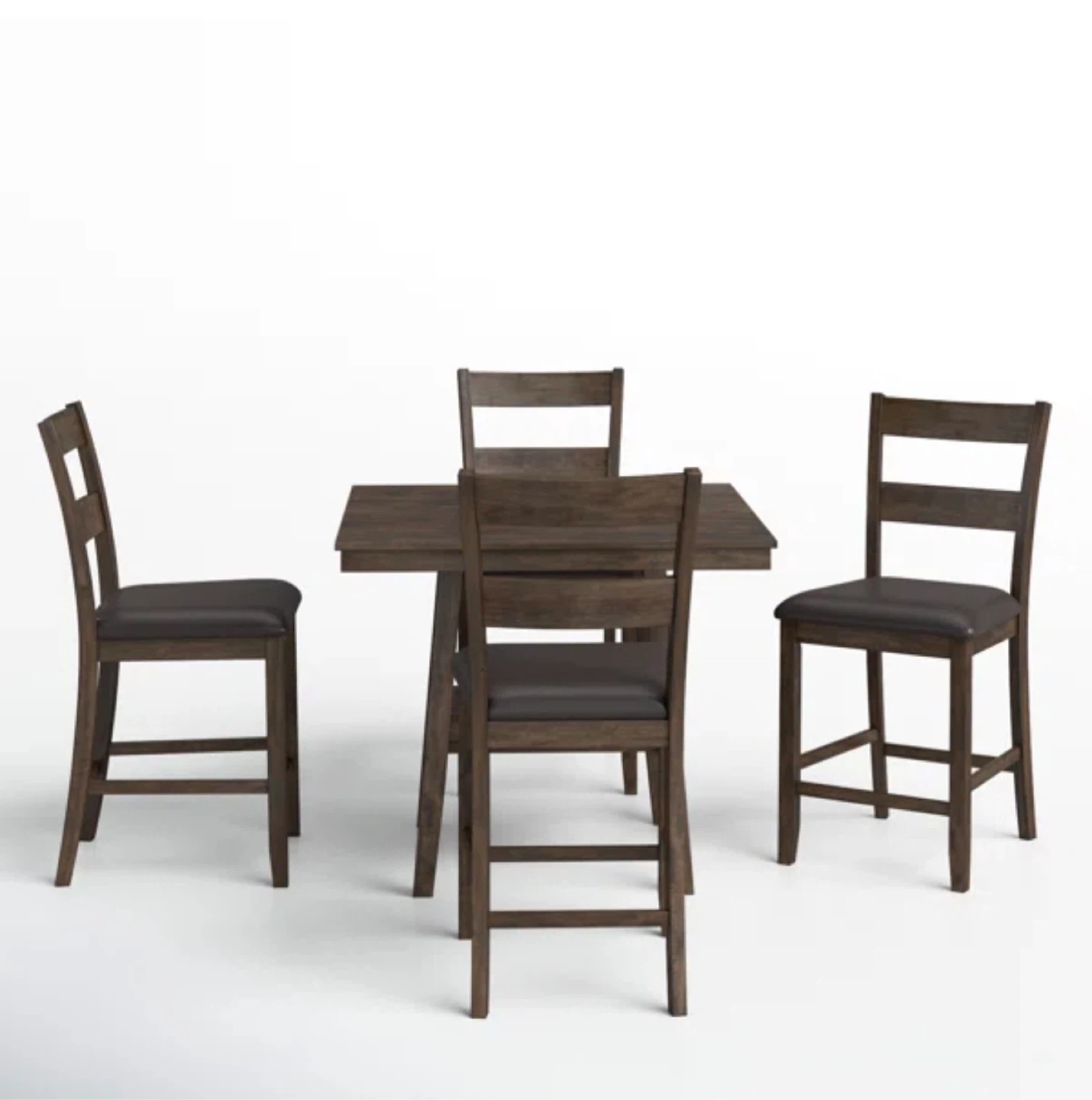 Counter Height Dining Table with 4 Chairs - photo 5