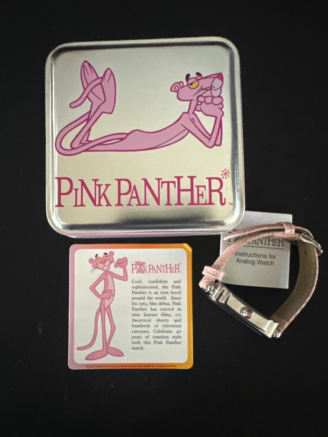 Pink Panther Analog Watch w/ Box - photo 3