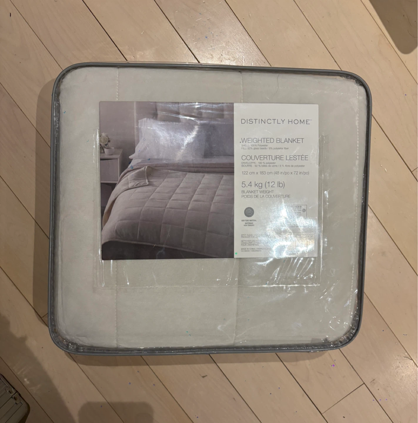 Distinctly Home Weighted Blanket - Ivory