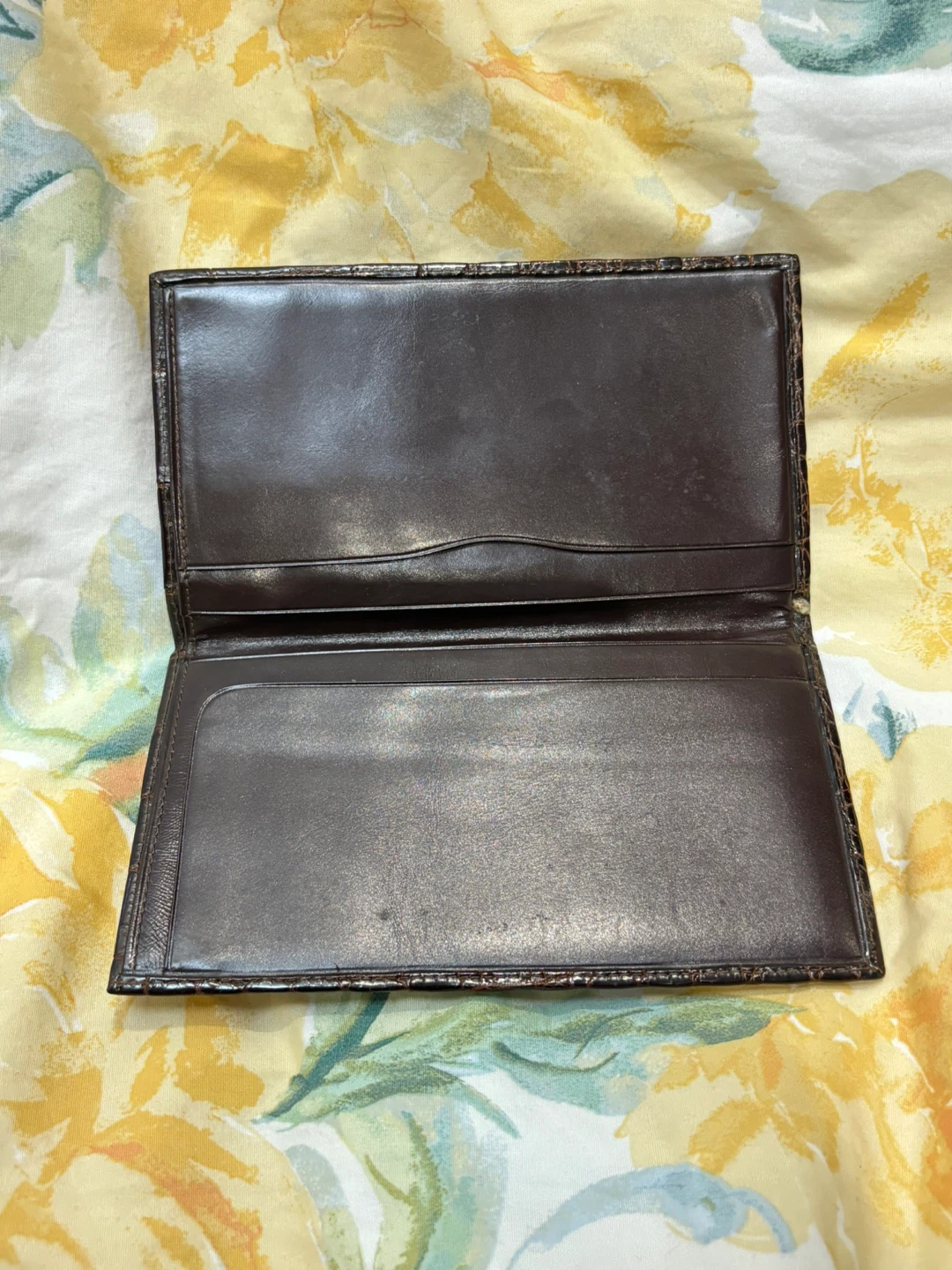 Brown Leather Wallet - photo 2