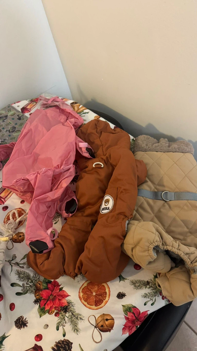 Dog Coats - Bera, Pink & Brown