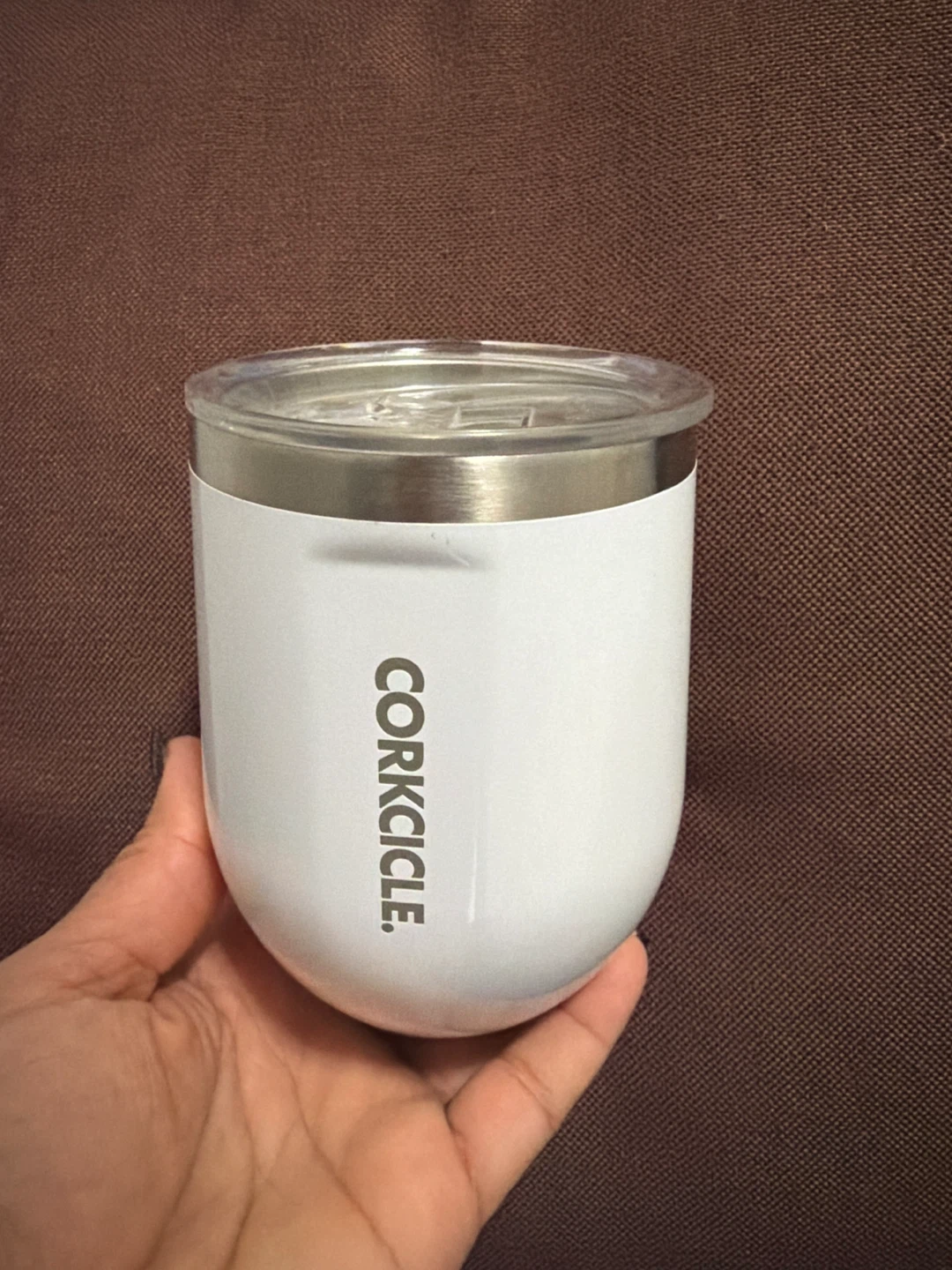 Corkcicle White Tumbler