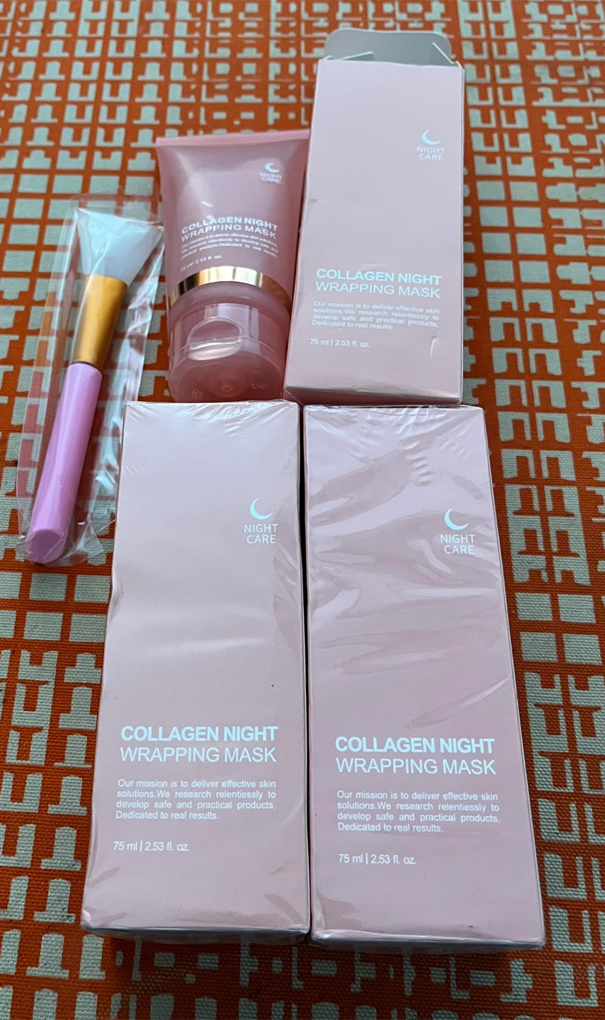 Night Care Collagen Night Wrapping Mask (3 boxes)