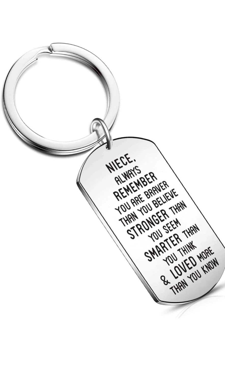 Niece Keychain - Always Remember