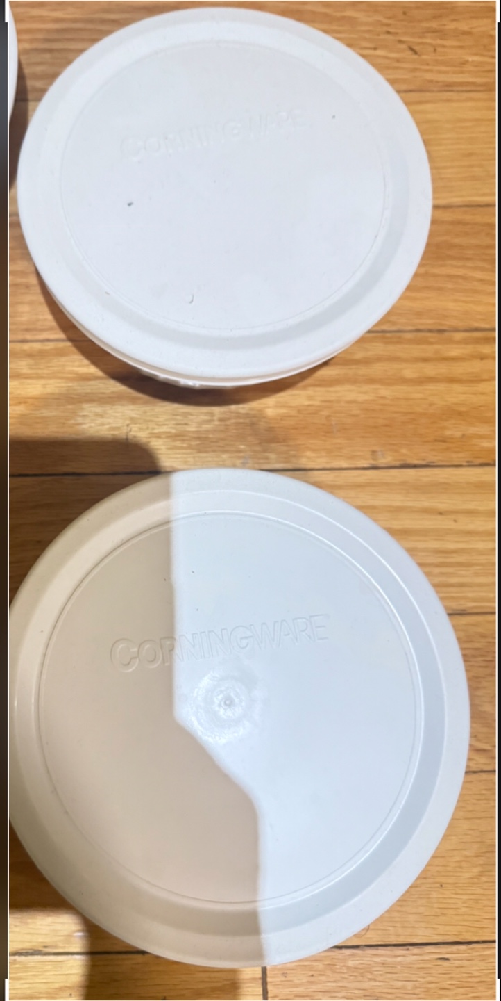 CorningWare bowls White Lids
