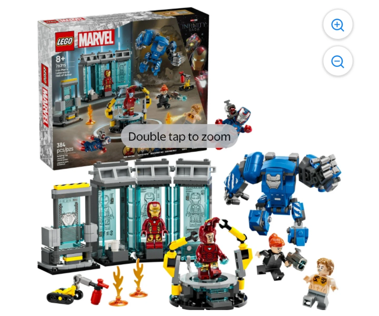 Sealed LEGO Marvel Iron Man’s Laboratory: Hall of Armor 76315 - photo 3