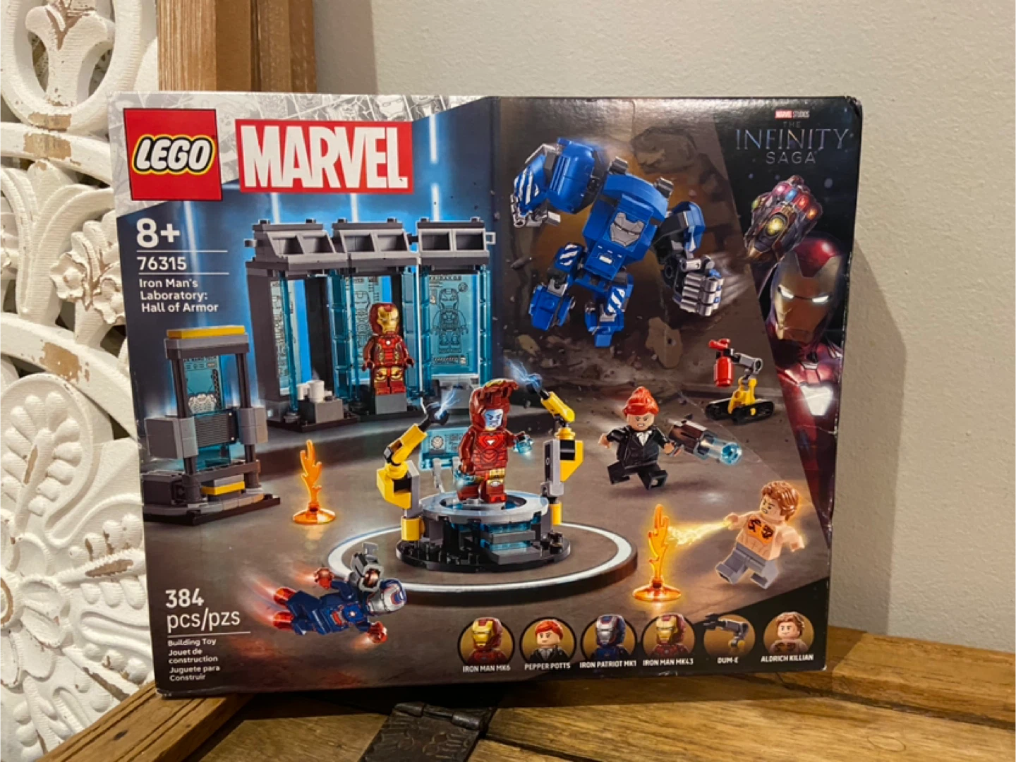 Sealed LEGO Marvel Iron Man’s Laboratory: Hall of Armor 76315
