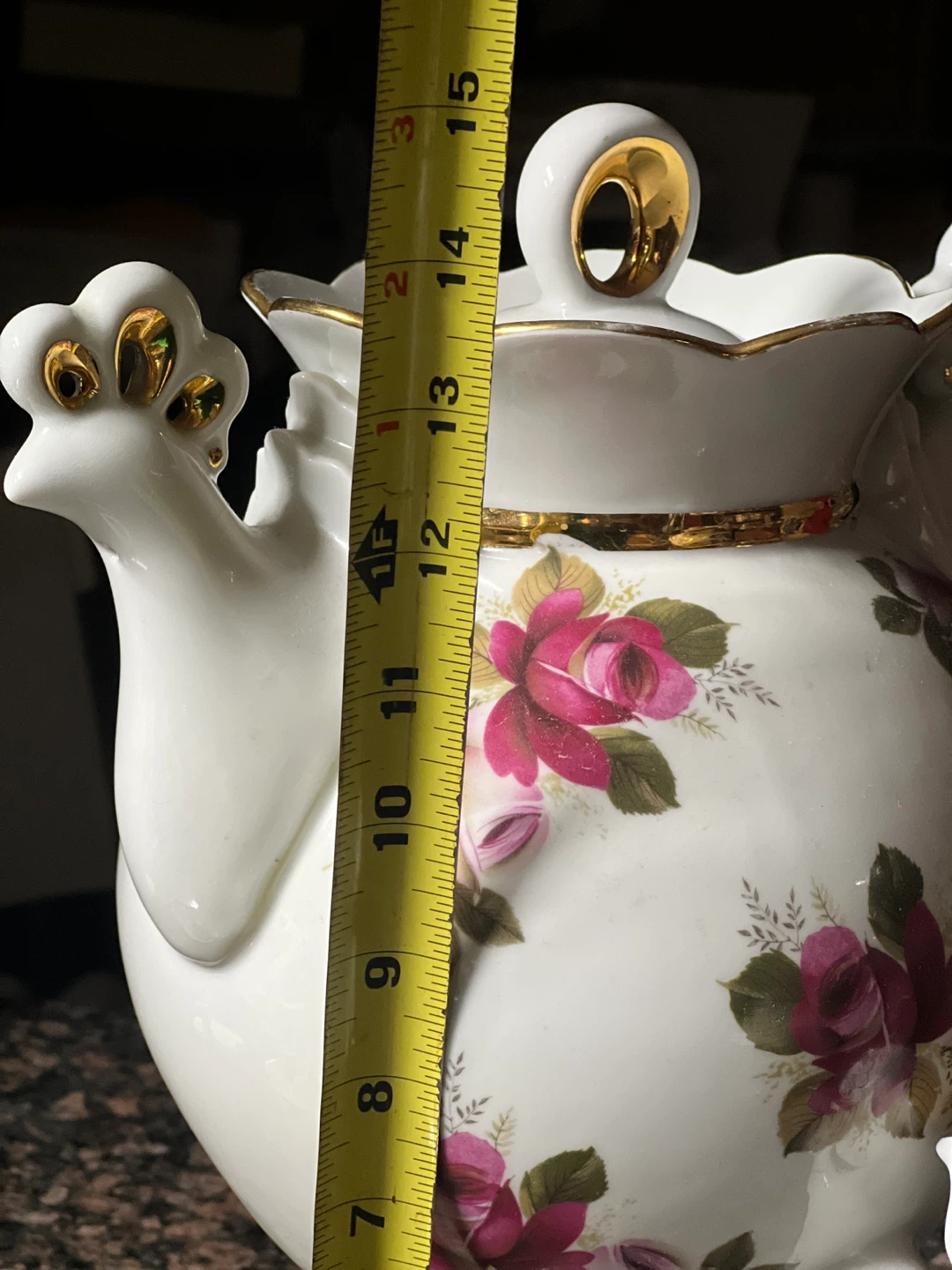 Vintage Floral Tea Dispenser Set - photo 2