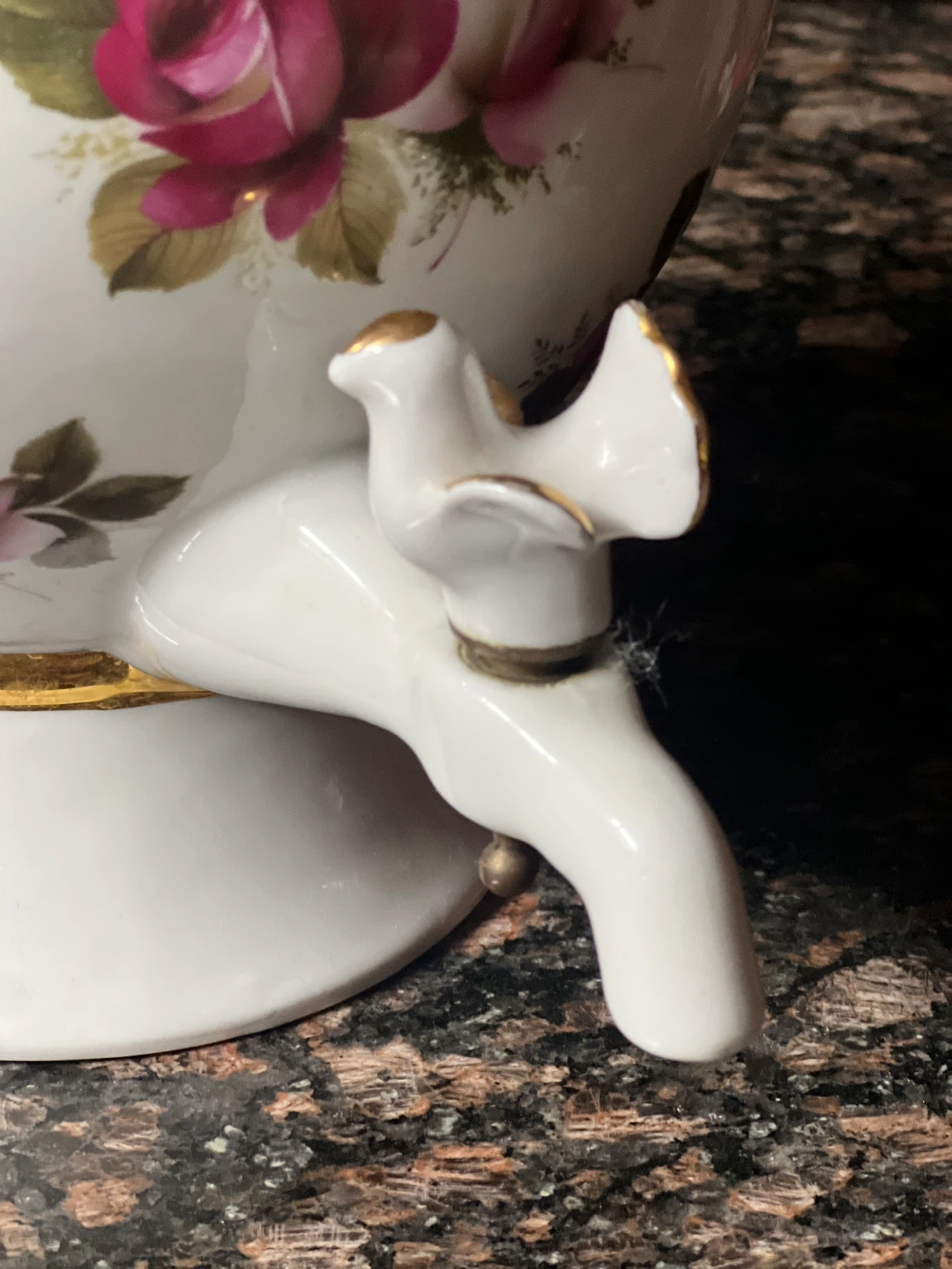 Vintage Floral Tea Dispenser Set - photo 3