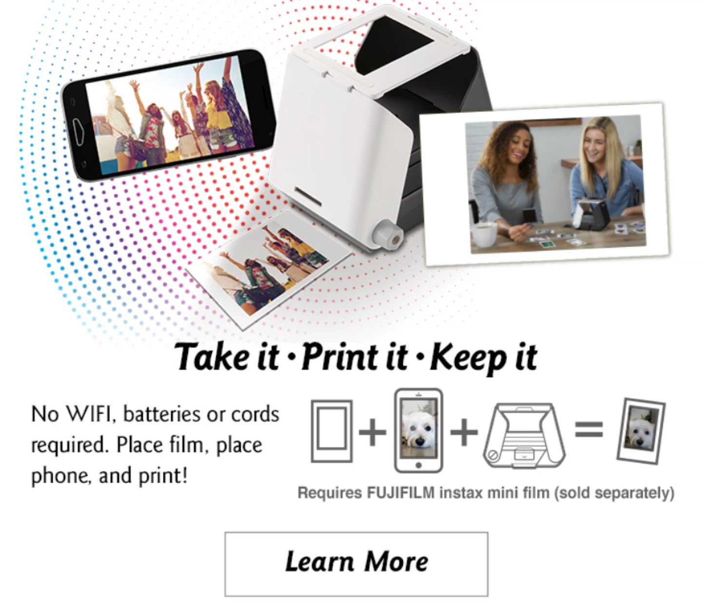 KiiPix Smartphone Picture Printer - photo 3