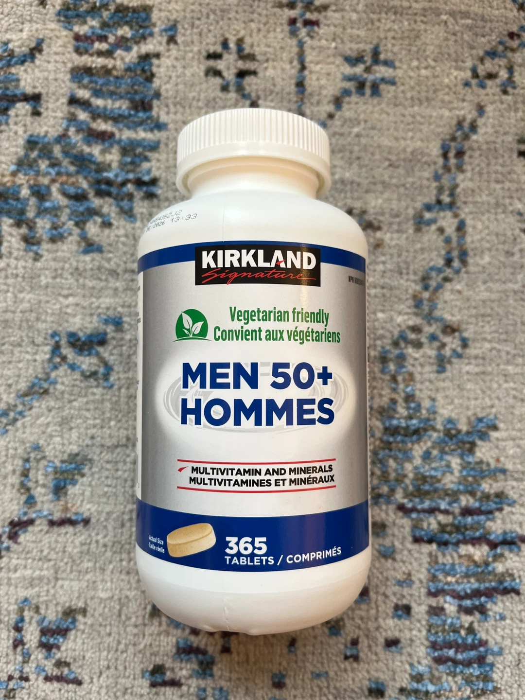 Kirkland Signature Men 50+ Multivitamin, 365 Tablets - photo 3