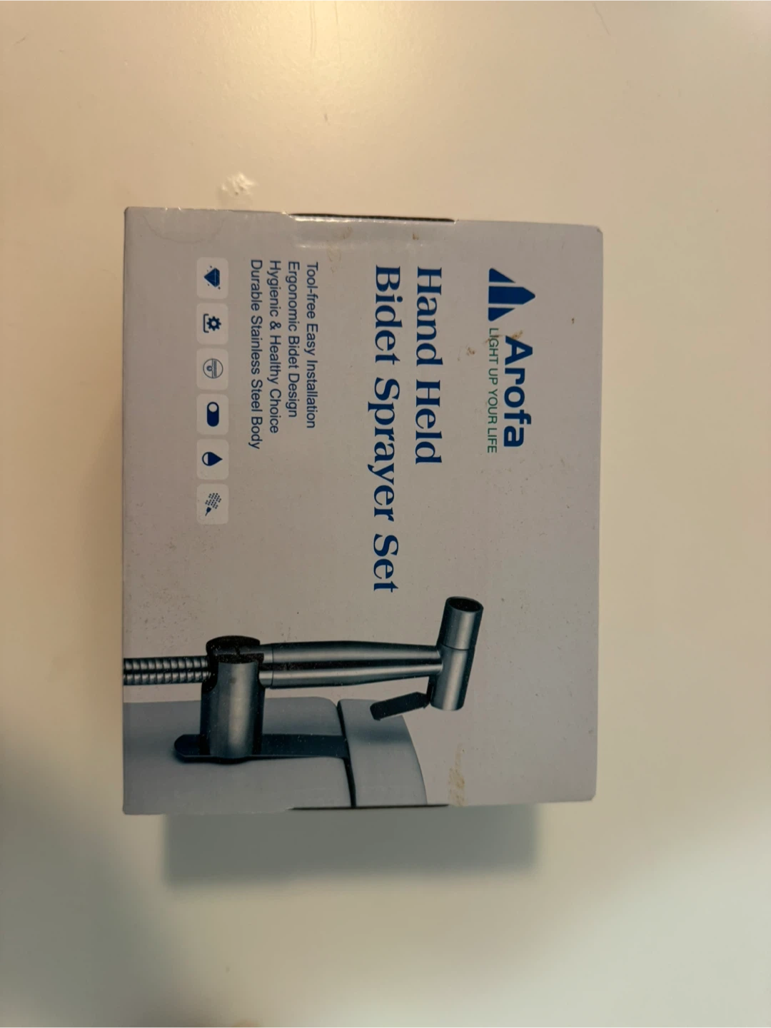Arofa Hand Held Bidet Sprayer Set - New in Box