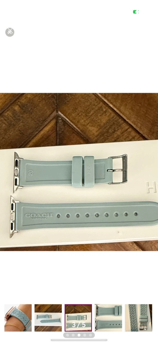 Coach Apple Watch Band 20mm - photo 3