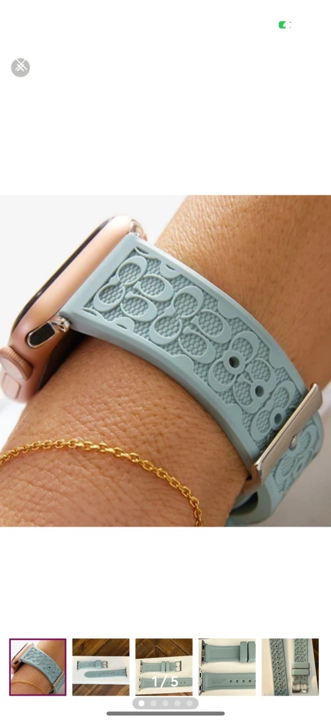 Coach Apple Watch Band 20mm