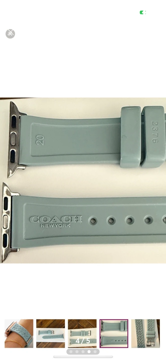 Coach Apple Watch Band 20mm - photo 4