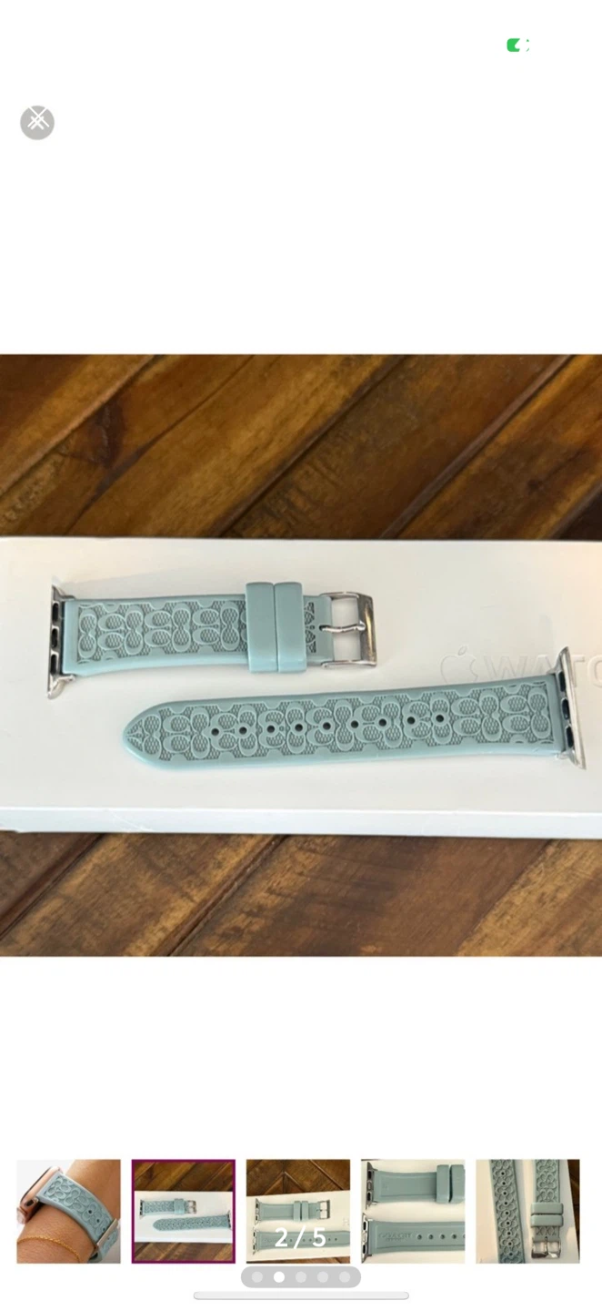 Coach Apple Watch Band 20mm - photo 2