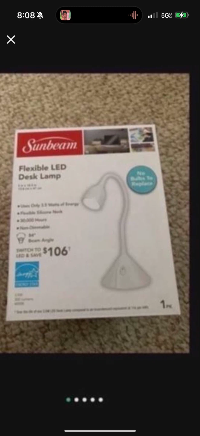 Desk lamp