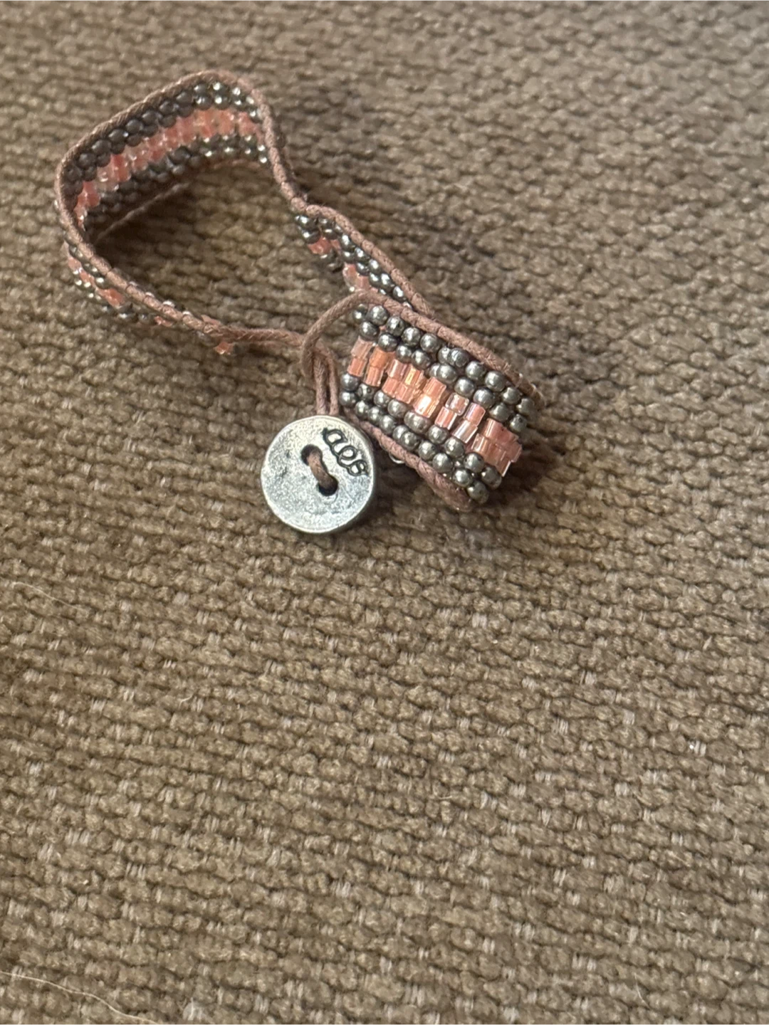 #Gifting EOS Bracelet - Pink & Silver Beads