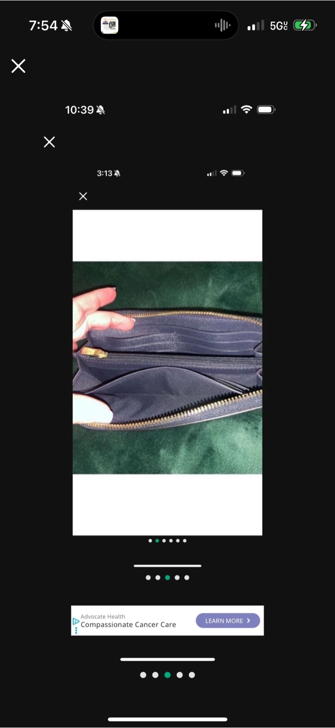 Coach Leather Zip Wallet - photo 3
