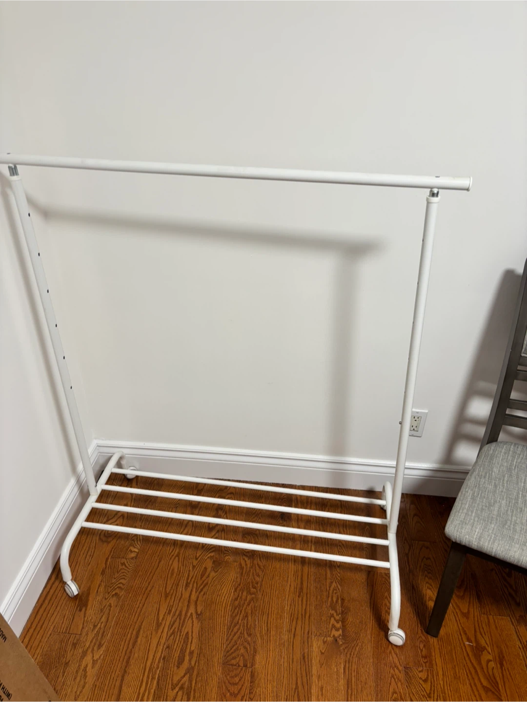 IKEA White Clothes Rack
