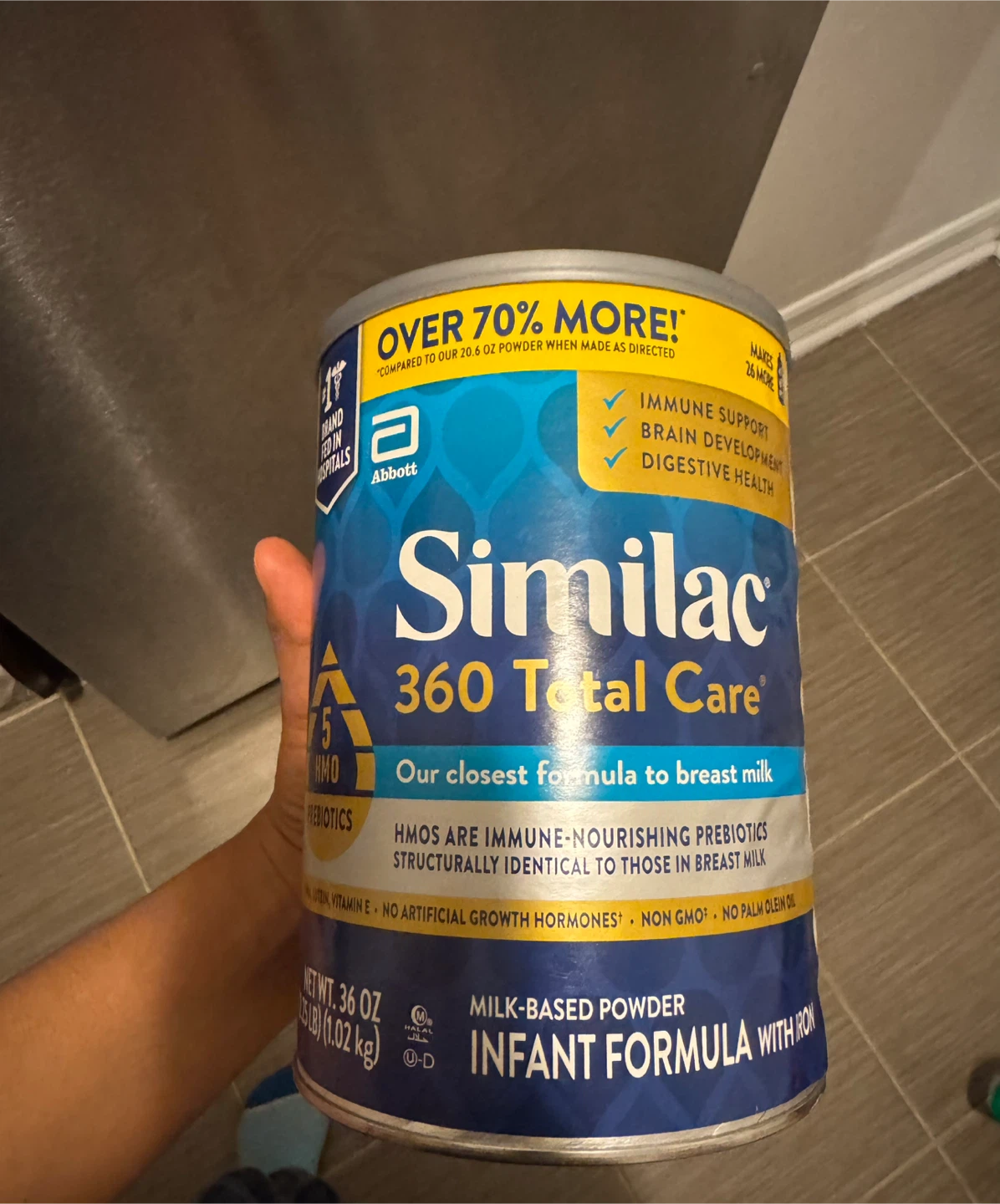 Similac 360 Total Care Infant Formula - 36 oz