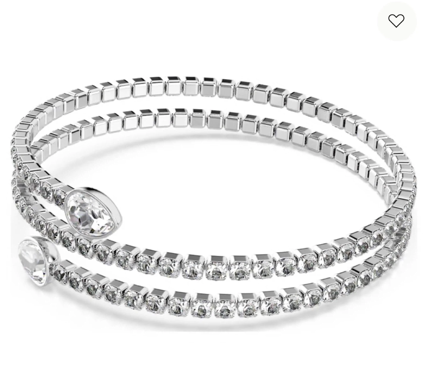 Swarovski Crystal twisty cuff - photo 5