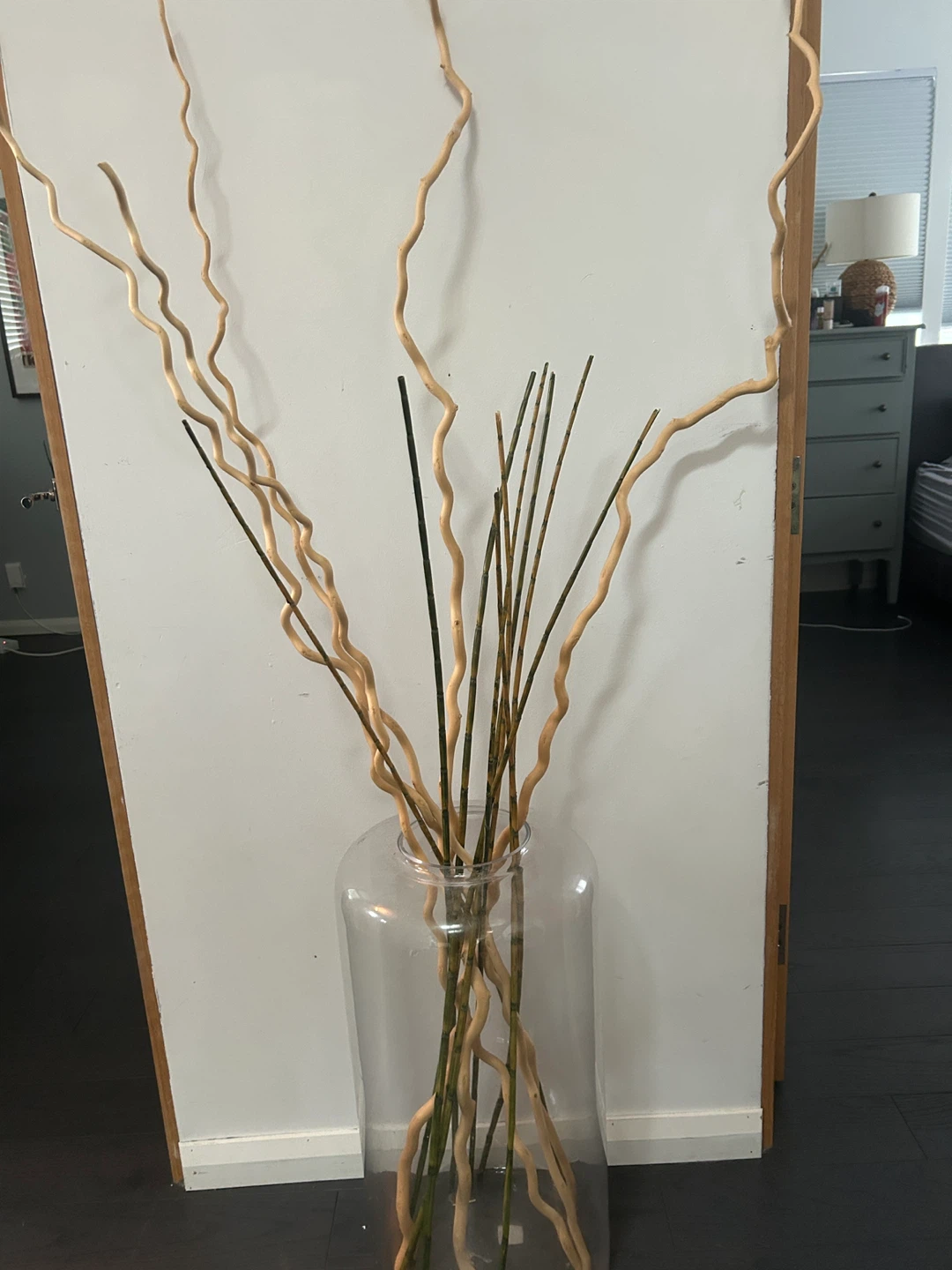 Decorative Branches in Glass Vase