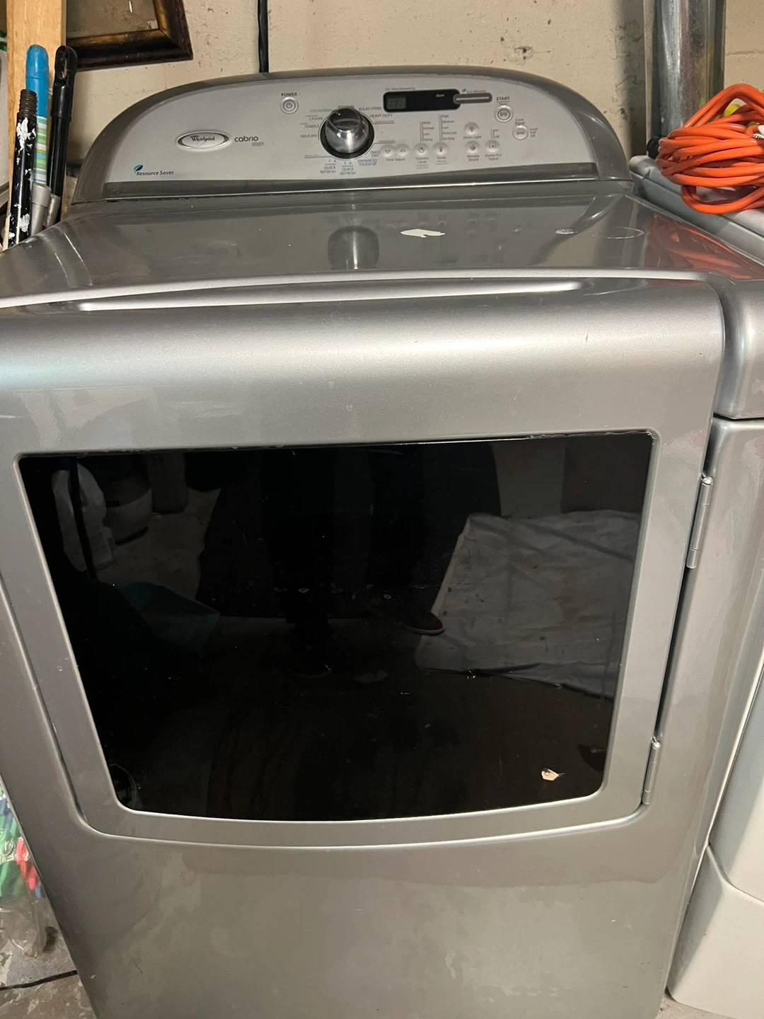 Whirlpool Cabrio Steam Dryer - Silver - photo 3