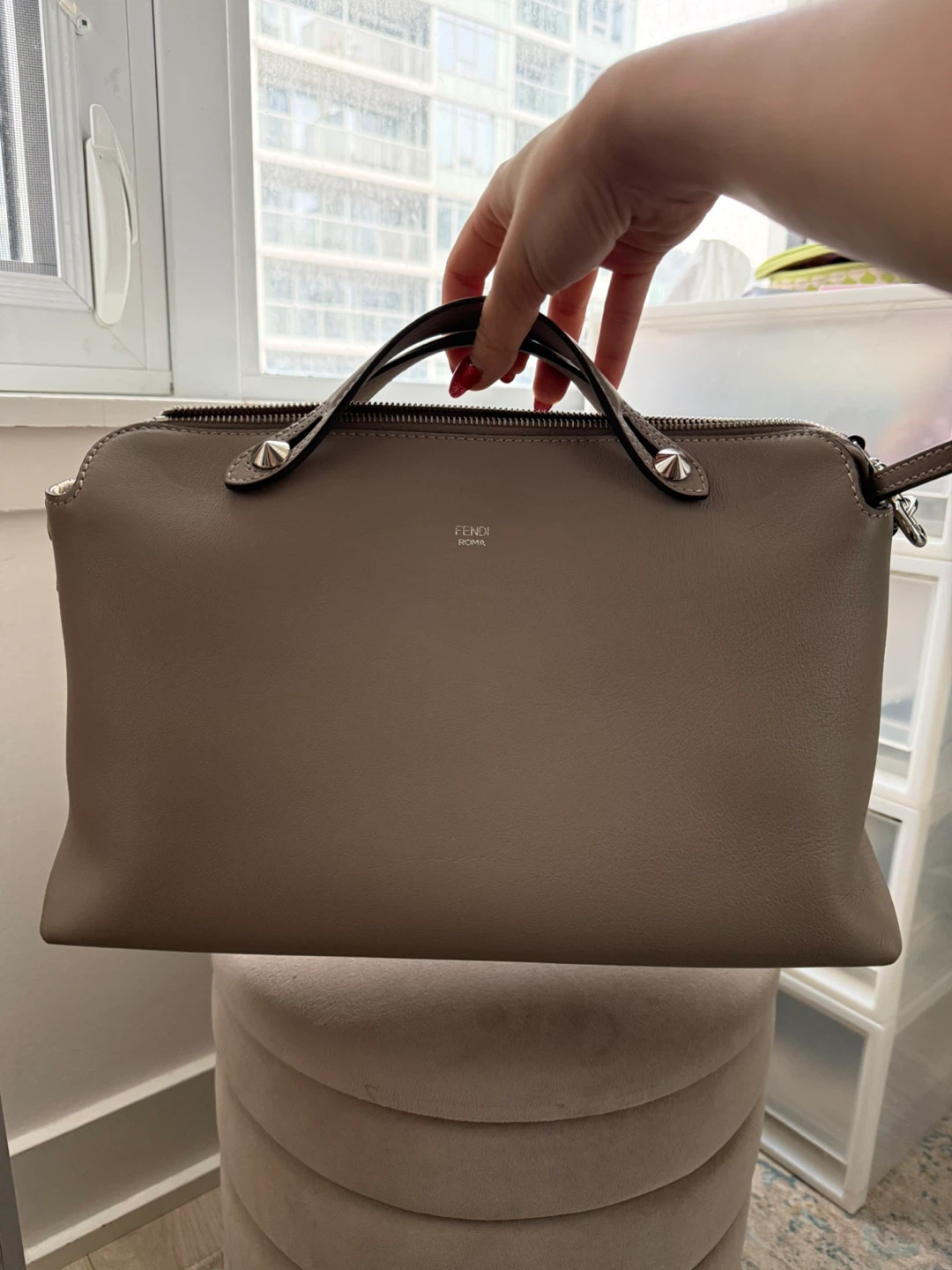 Fendi By the Way Medium Bag with Crossbody Shoulder Strap