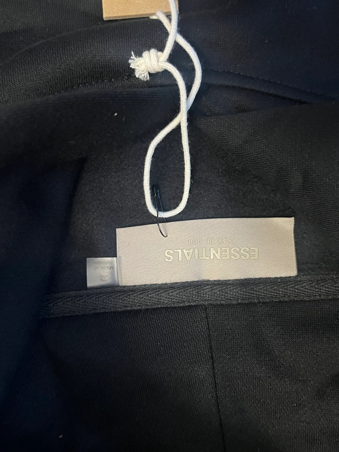 Essentials Fear of God Black 1977 Set - Size Small - photo 2