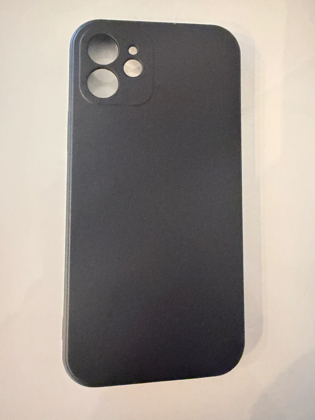 iPhone 12 Case, Black Soft Silicone (unused)