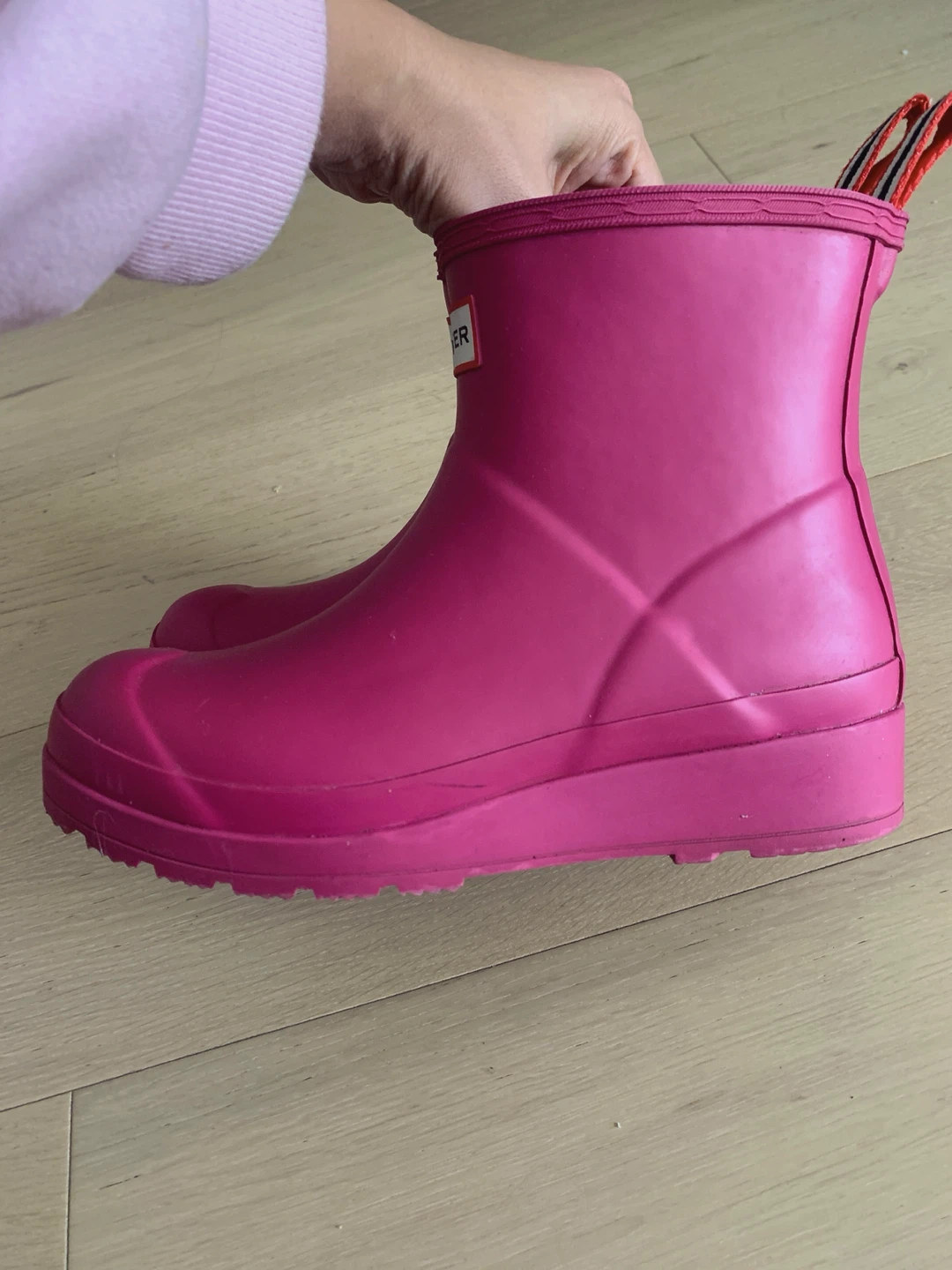 Hunter Women’s Purple Ankle Rain Boots – UK 4 - photo 3