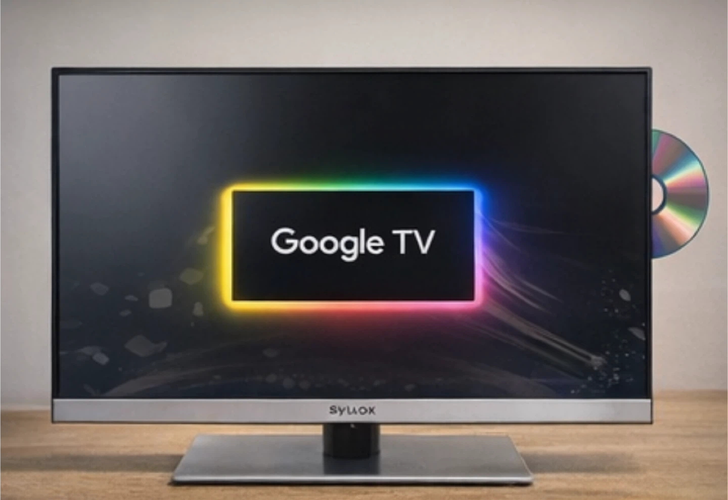 22” SYLVOX Smart Google TV with DVD Player Open Box, Like New