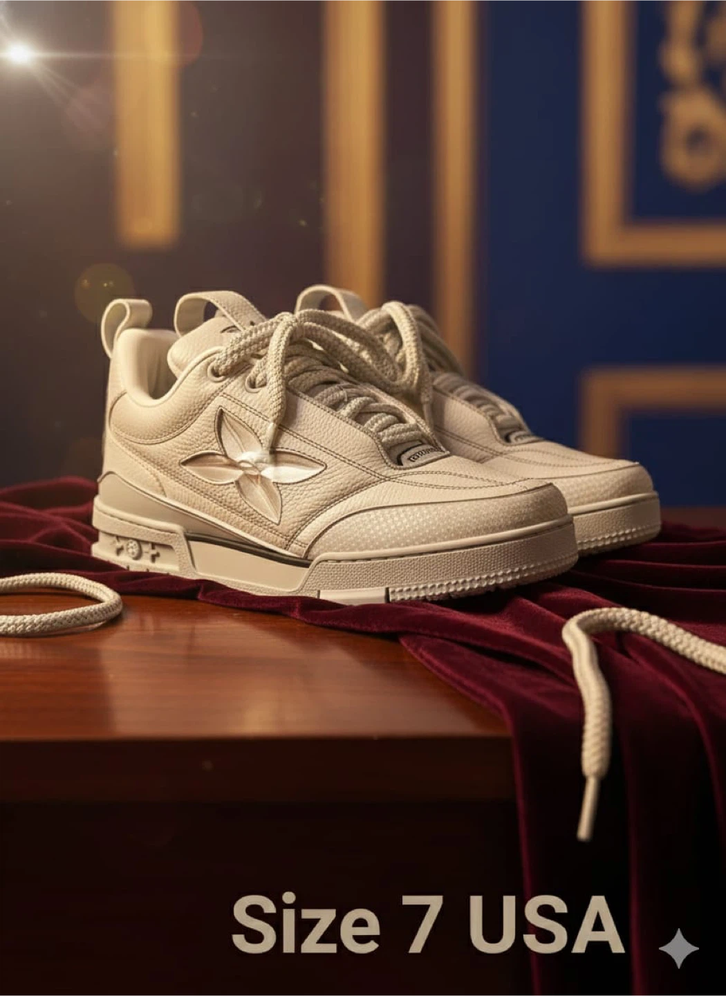 Louis Vuitton LV Trainer Sneaker Size 7 USA