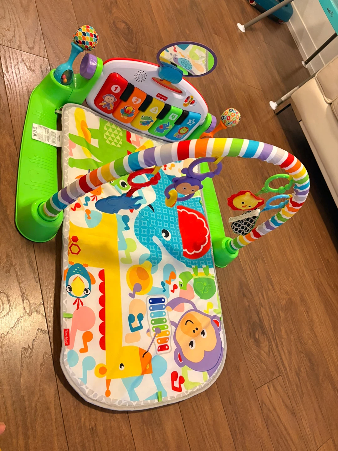 Fisher-Price Deluxe Kick & Play Piano Gym