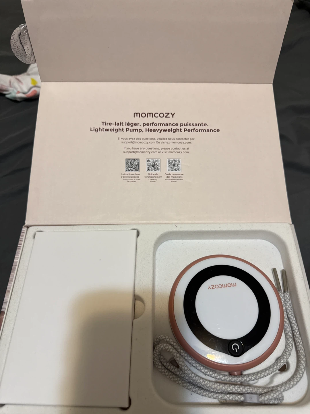 Momcozy V1 Pro Electric Double Breast Pump - Like New! - photo 3