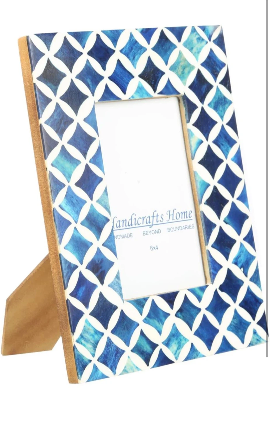 NEW Handicrafts Home 6x4 Blue Picture Frame