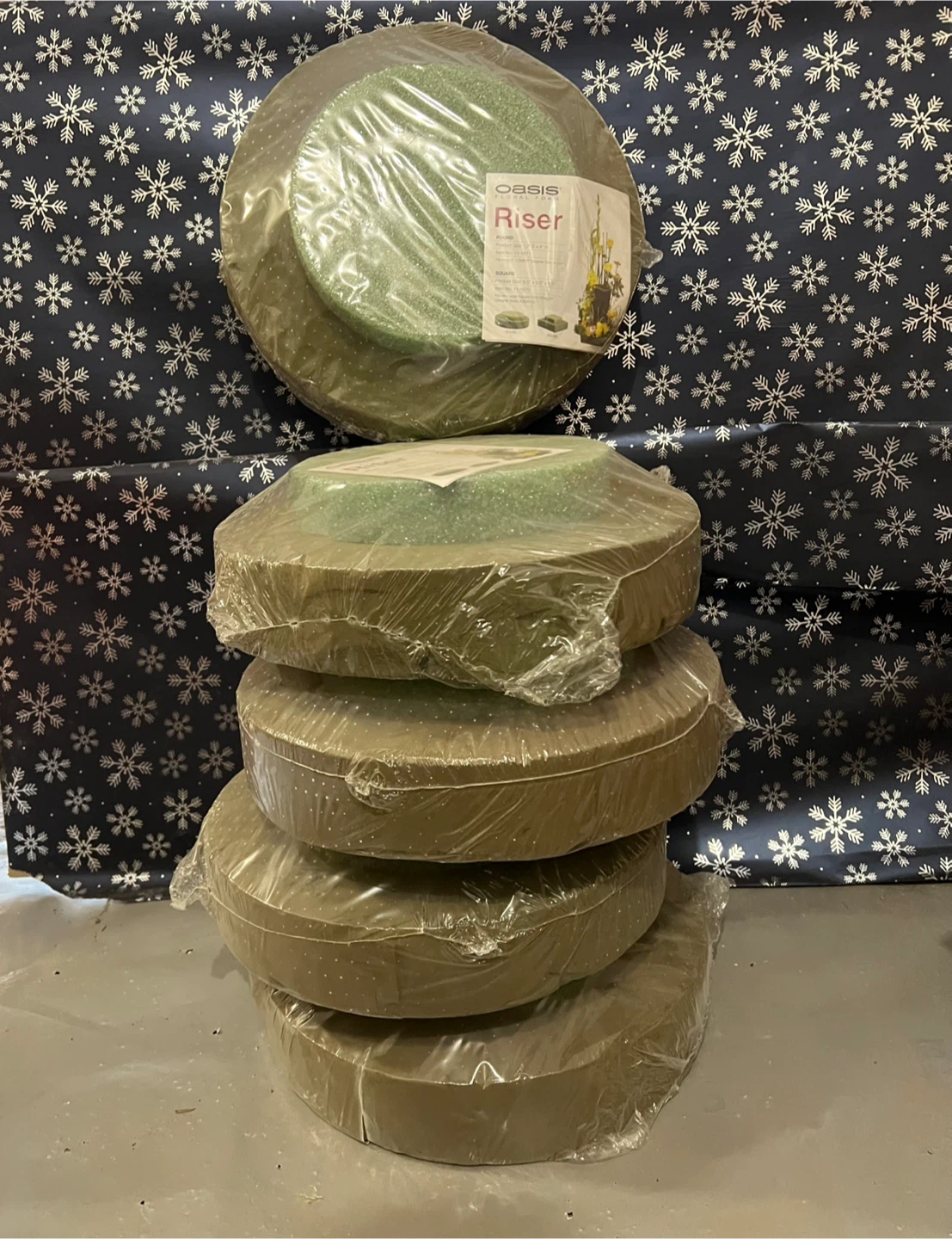 Oasis Riser Floral Foam - Round & Square