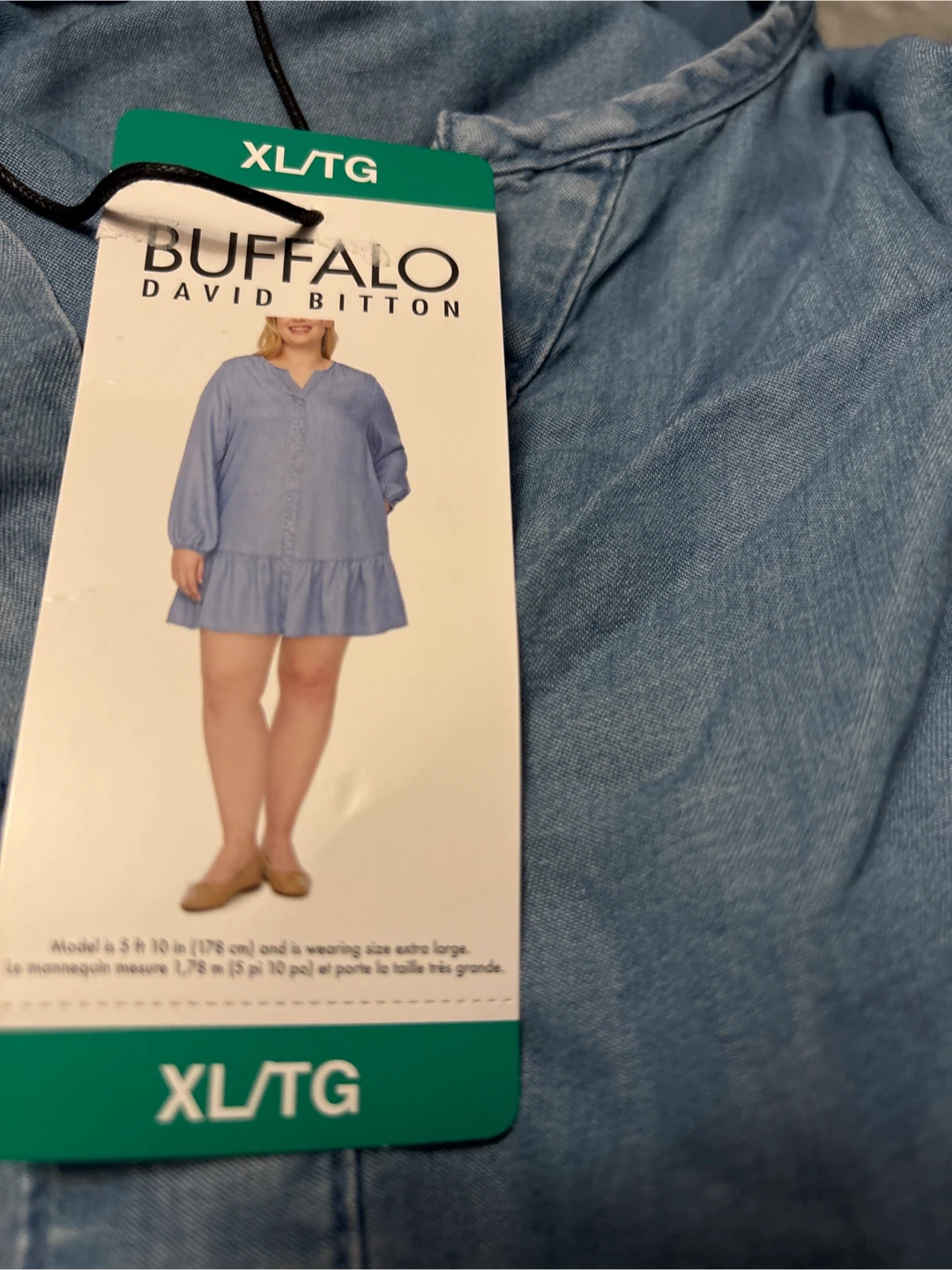 Buffalo David Bitton Denim Dress - XL/TG - photo 2