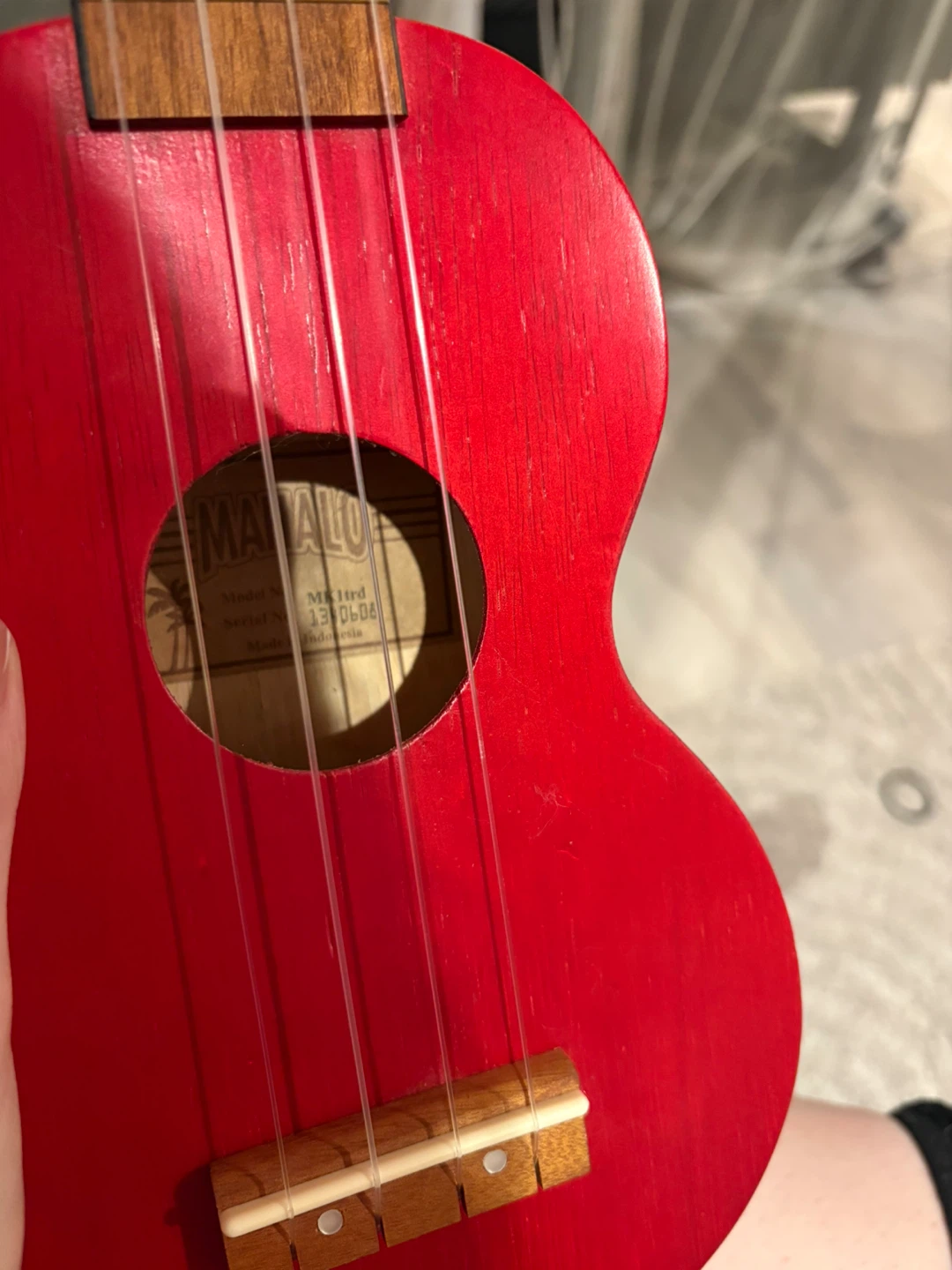 Mahalo Red Ukulele MK1TRD - photo 2