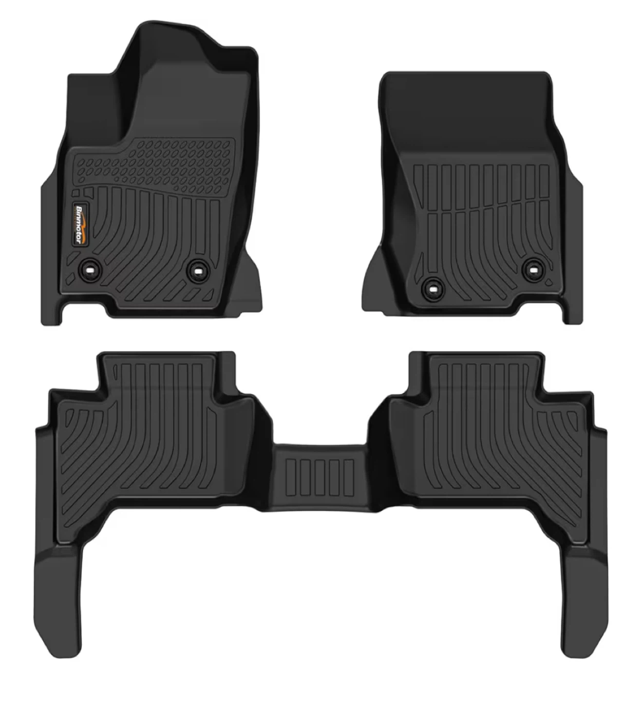 Binmotor Black Car Floor Mats