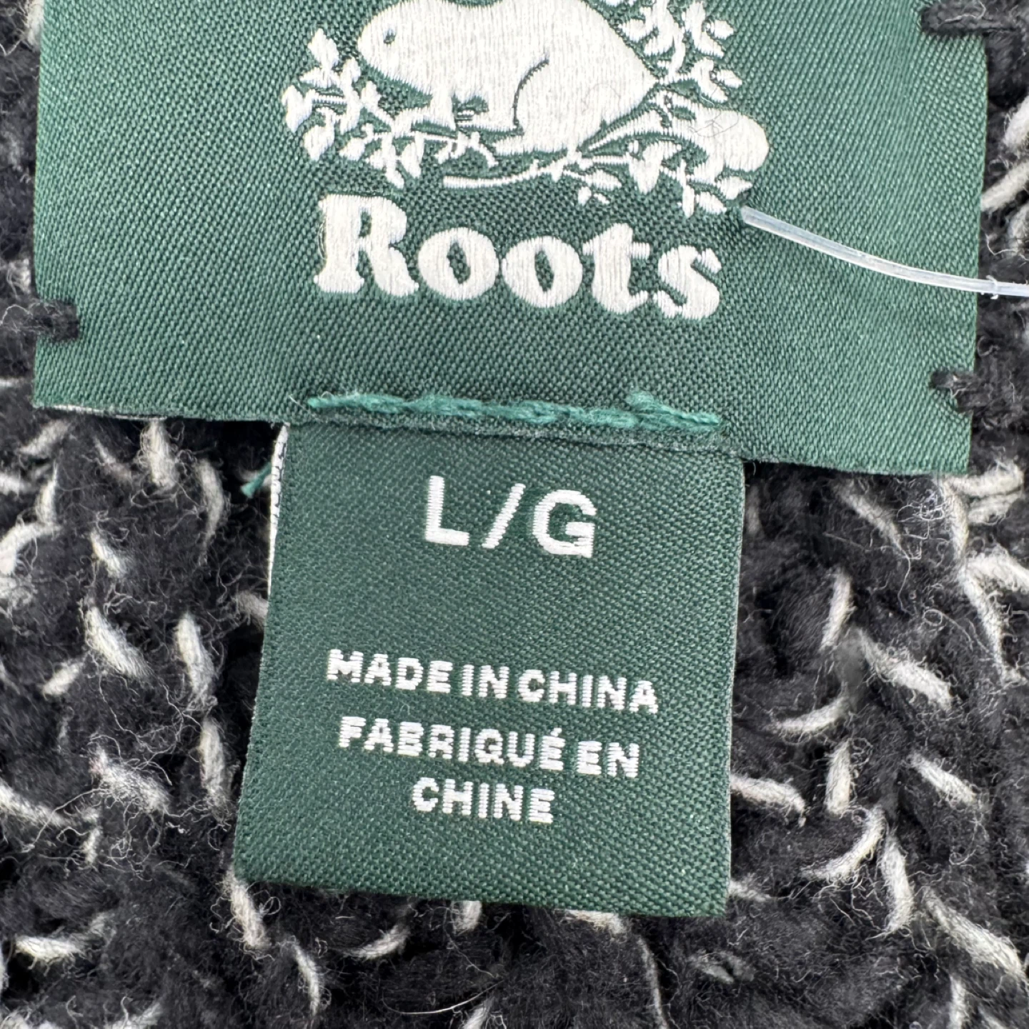 Roots Knit Cardigan Sweater L/G – Used – Long Length - photo 3