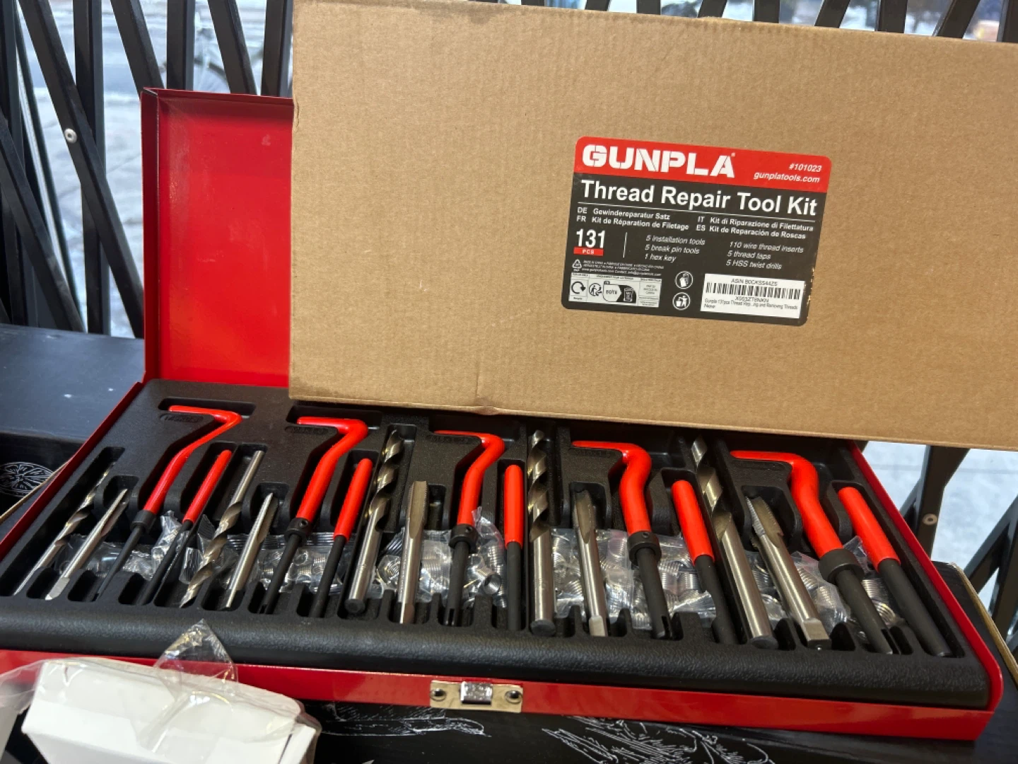 GUNPLA Thread Repair Tool Kit - 131 Pieces