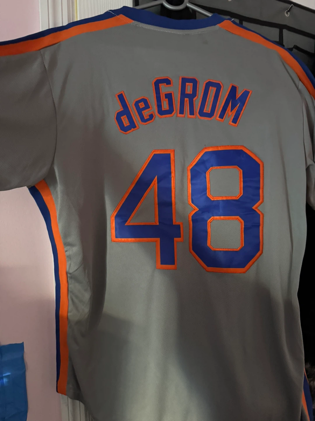 Nike Mitchell & Ness deGrom Mets Jersey - photo 2