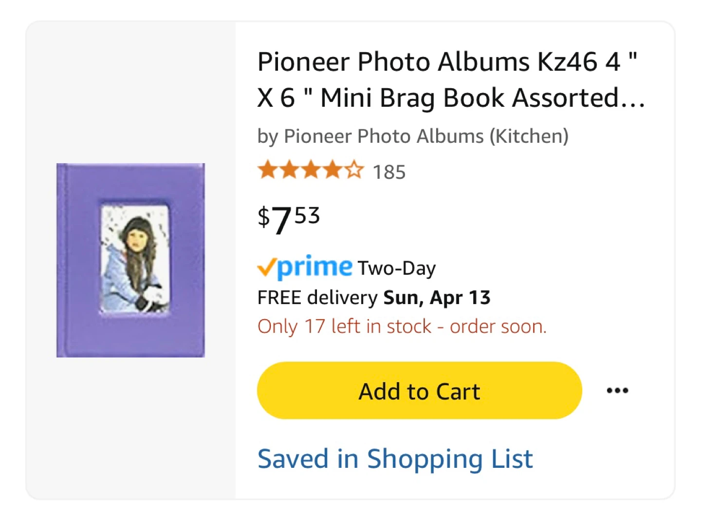 Mini 4x6” Photo Albums: $4 Each - Discount if buying multiples! - photo 3