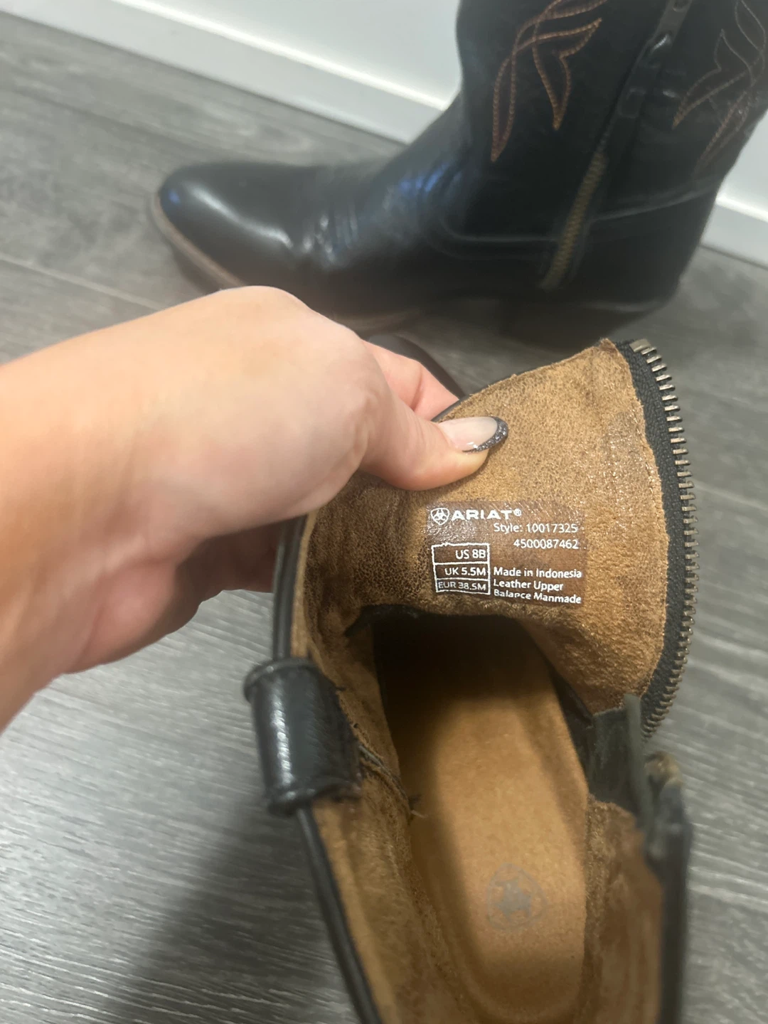 Ariat Women's Leather Ankle Boots - US 8B - photo 4