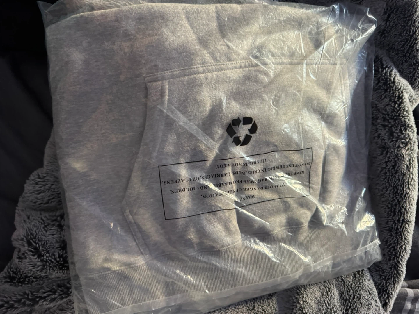 New Vikings Heather Gray Pullover Hoodie & FREE shirt - photo 2